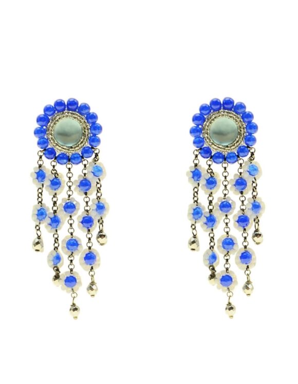 925 Silver Earrings, Lapis Lazuli-0