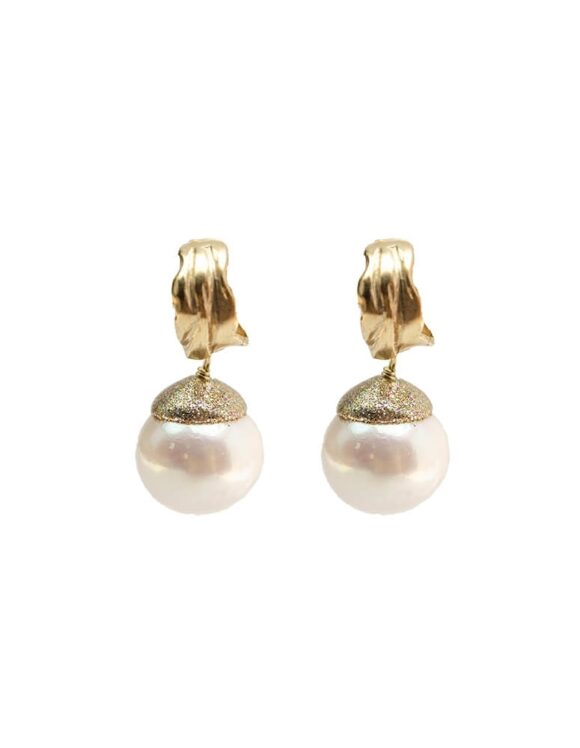 Silver Earrings 925 with Pearl-0