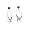 Silver Earrings 925 with Turquoise-0