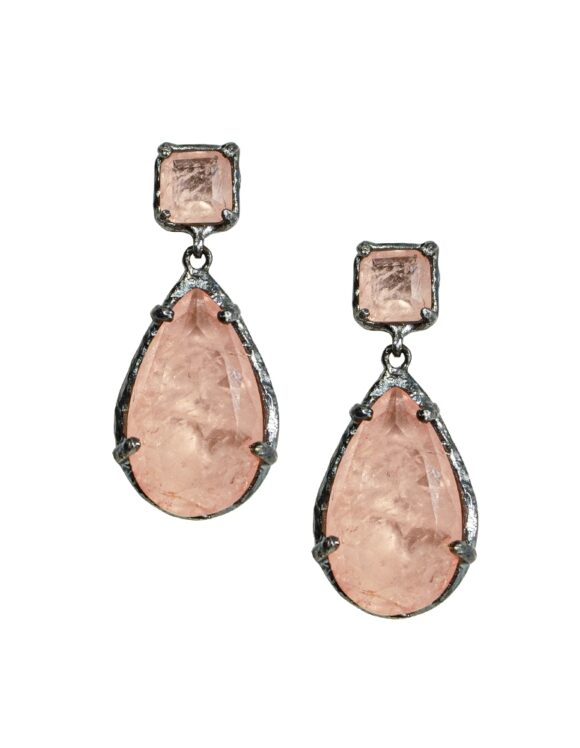 Silver Earrings 925 with Crystal-0