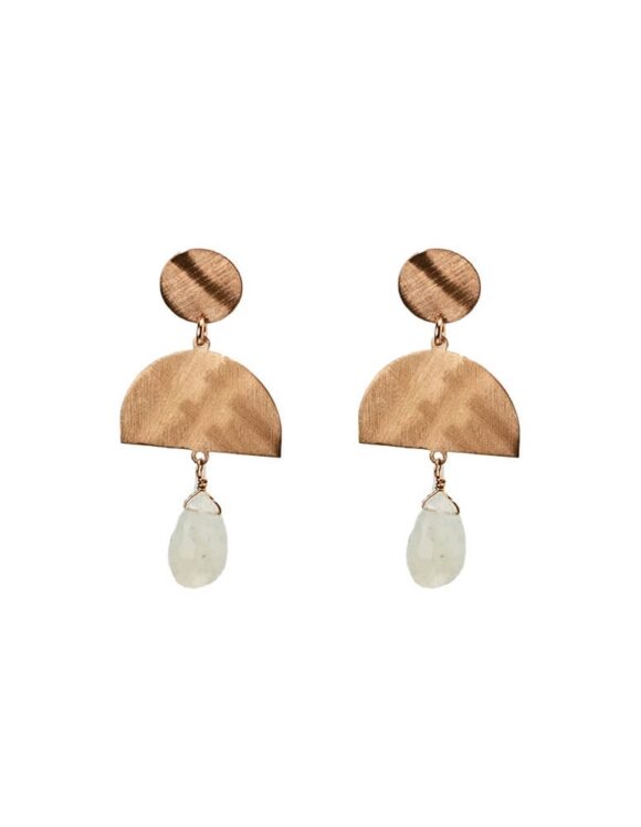 Silver Earrings 925 with Quartz-0