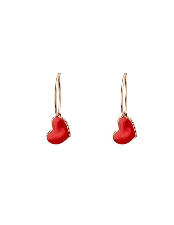 Silver Earrings 925 with Enamel-0