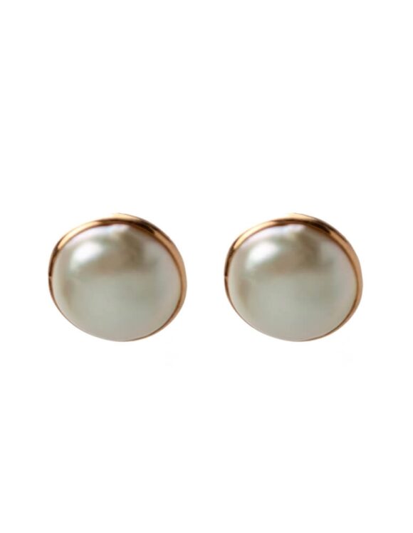 Silver Earrings 925 with Pearl.-0