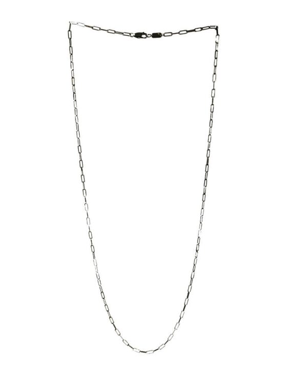 Silver Necklace 925, Diamond 0.01 ct-0